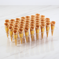 Neutral Mini Canape Cones, x 45 Classic Fine Foods UK Ltd CAIN-LARD-000801-149