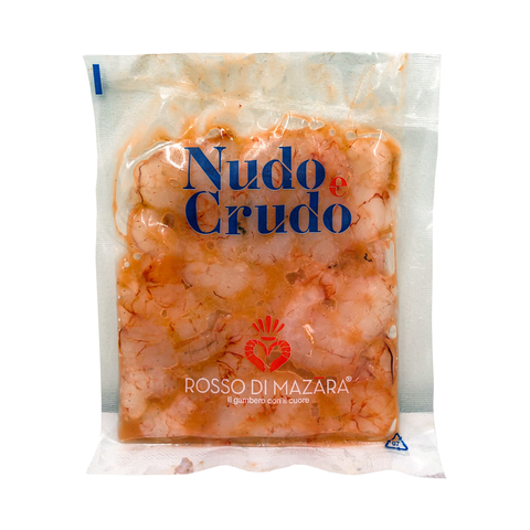 Red Prawns, Shelled, Sashimi Grade, from Frozen, 2 x +/-80g