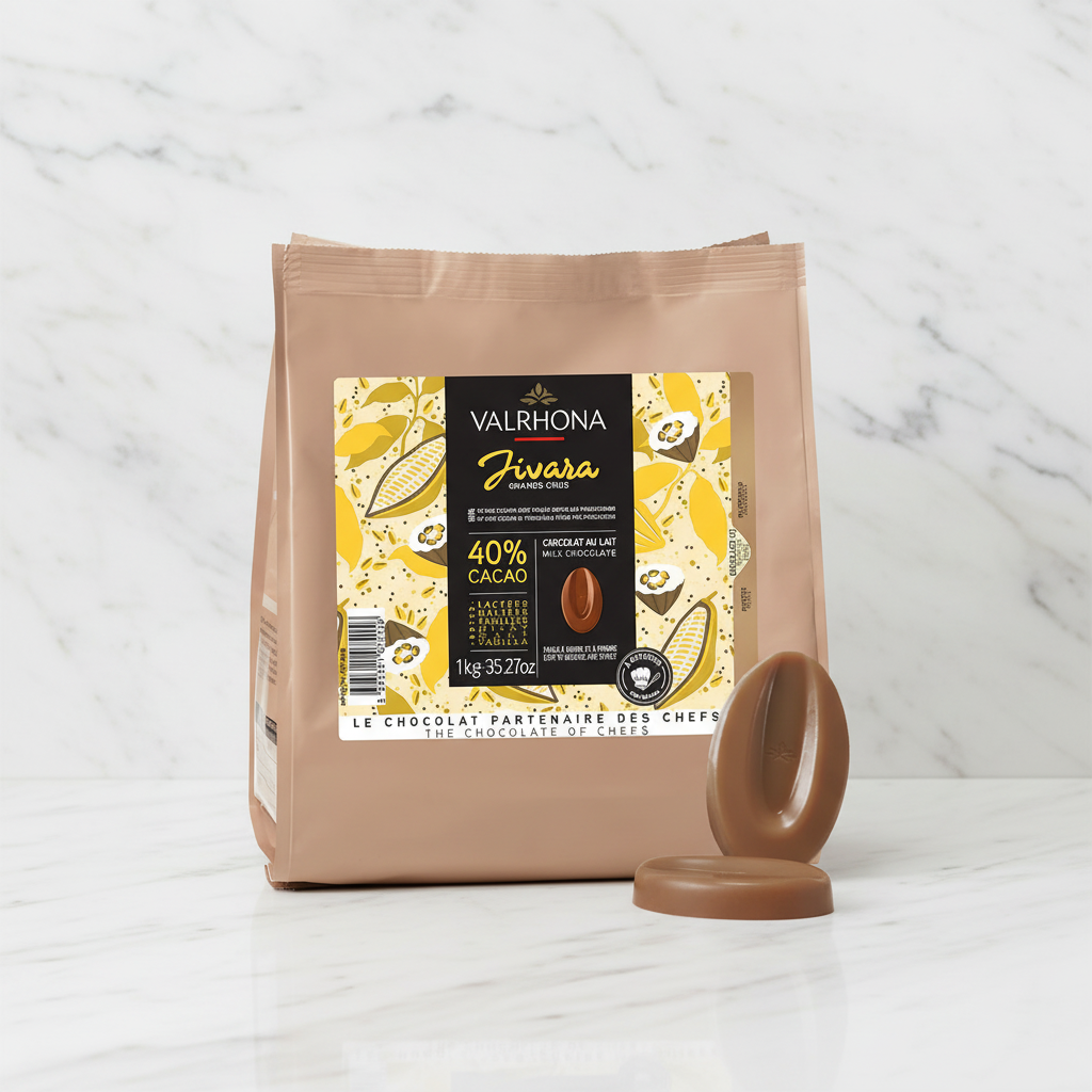 Buy Valrhona Lait Jivara Chocolate Couverture Beans Online London