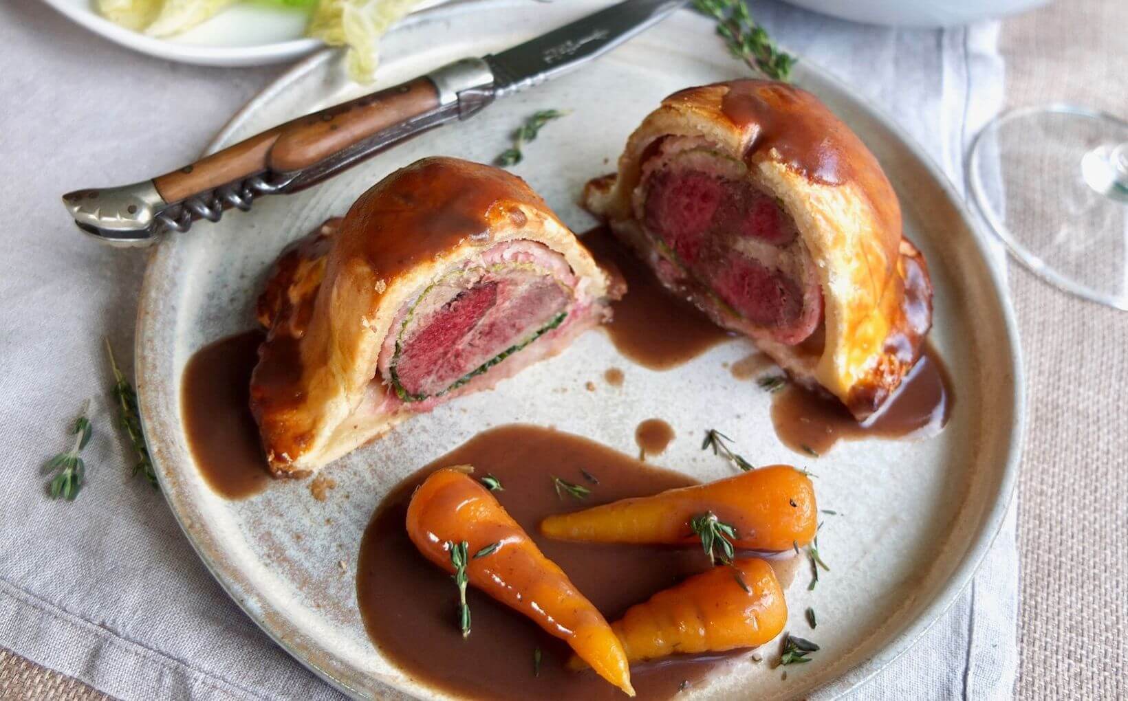 Pigeon Pie with Dried Porcini & Pigeon Gravy