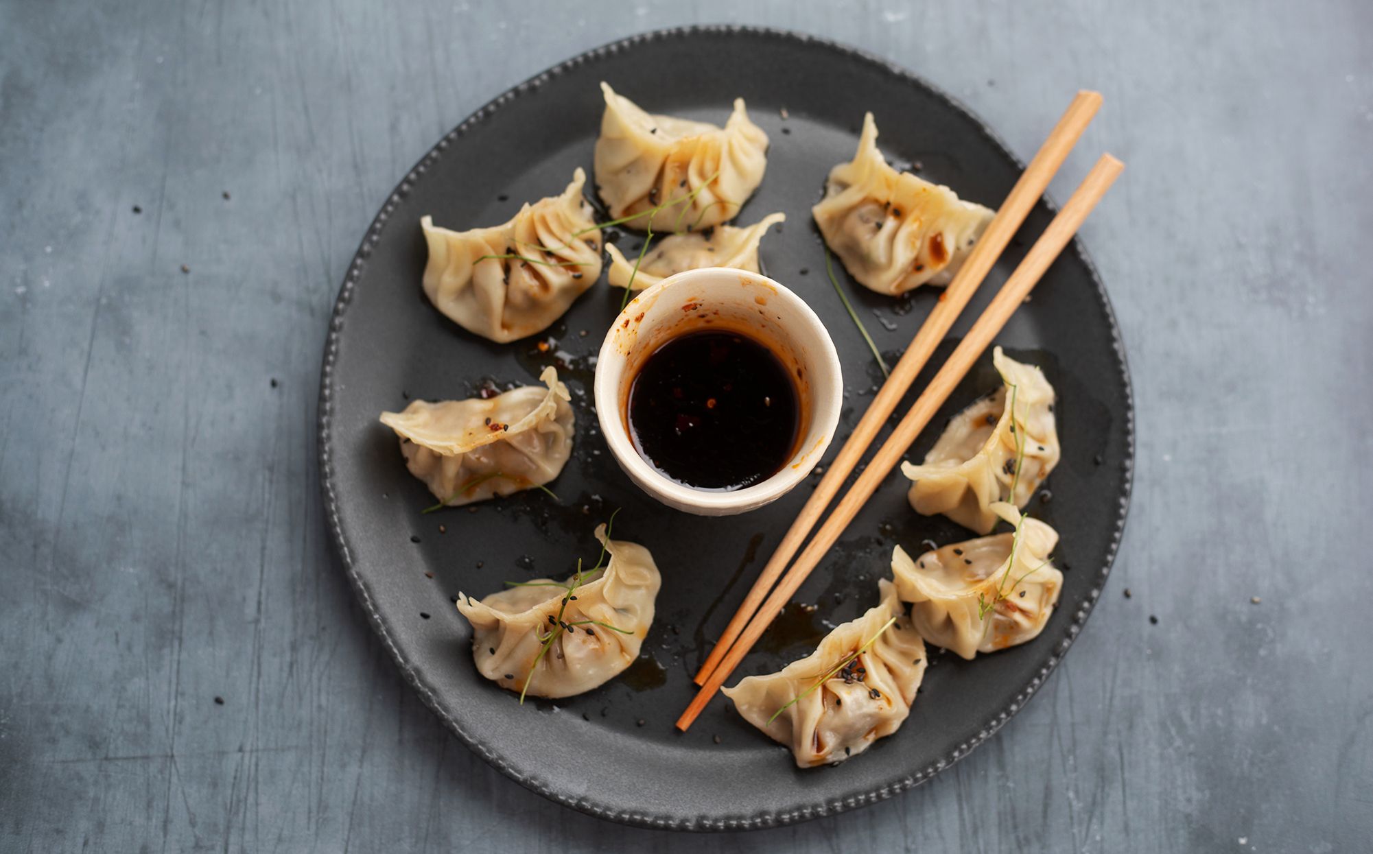 Venison & Shiitake Dumplings