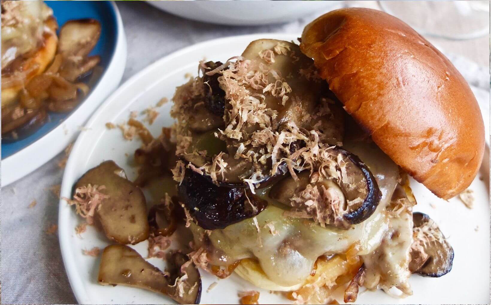 White Truffle & Porcini Burger