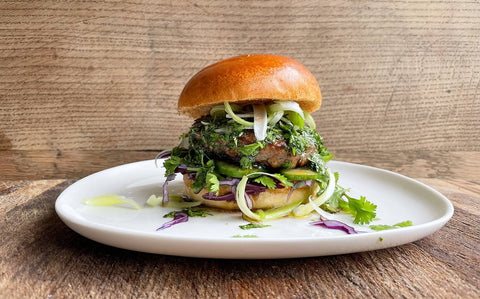 Mango & Lamb Burgers