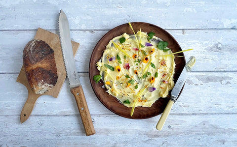 Edible Flower and Herb Butter