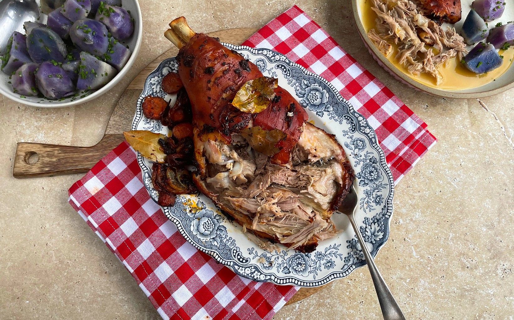 Harissa Suckling Pig Shoulder