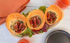 Blue Cheese & Fig Cups
