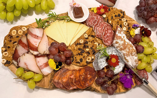 Easy Easter Brunch Board with Charcuterie and Cheese
