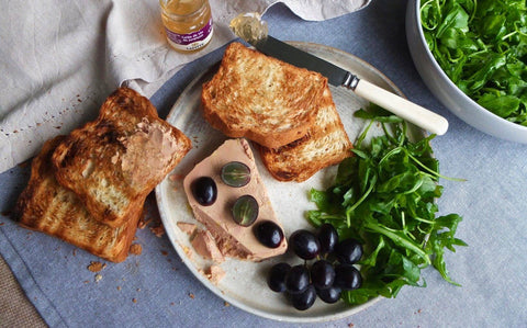 Foie Gras Terrine with Brioche and Sweet Wine Jelly