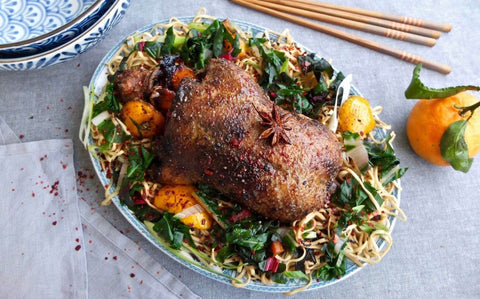 Glazed Mallard with Orange and Star Anise