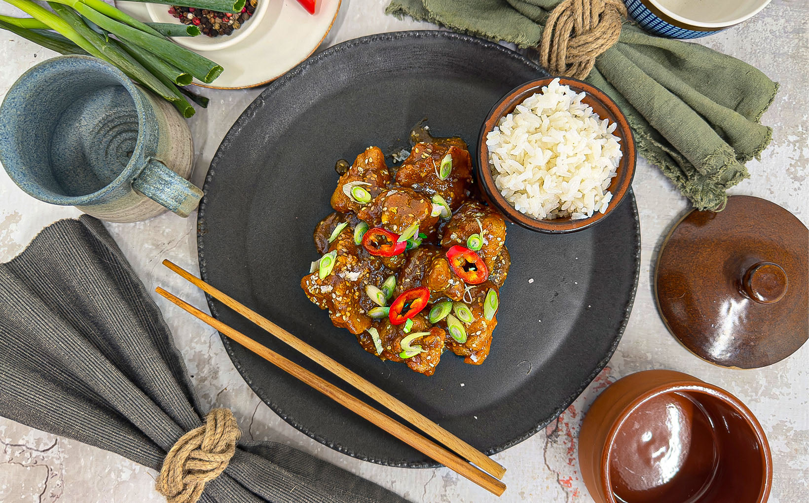 Veal Sweetbreads with Chinese Orange Sauce