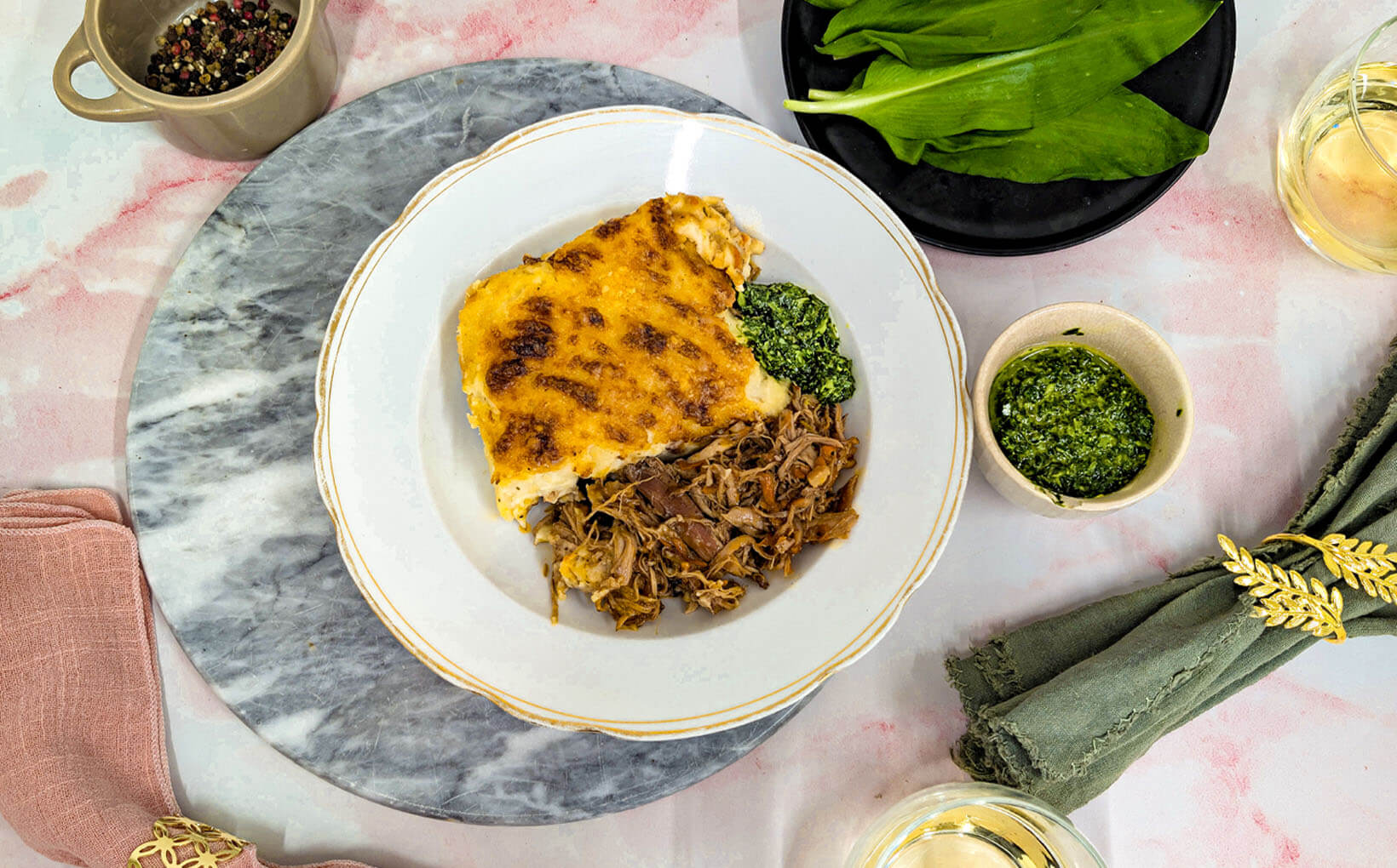 Shepherd’s Pie with Truffle Cheese Mash