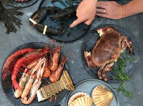 Seafood selection