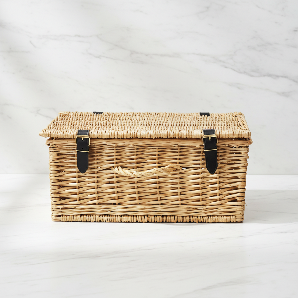 18 Inch Wicker Hamper