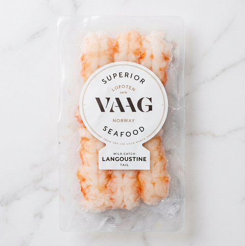 Langoustine Tail Pure Size 5/8, Frozen, +/-200g