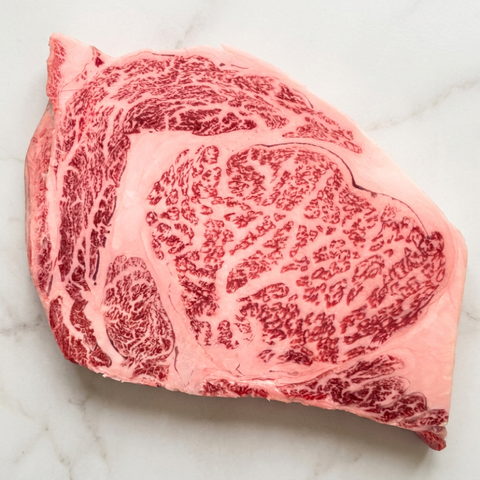Japanese Wagyu Ribeye, A5, BMS 10-12 (+/-1cm Thick), Frozen, +/-300g