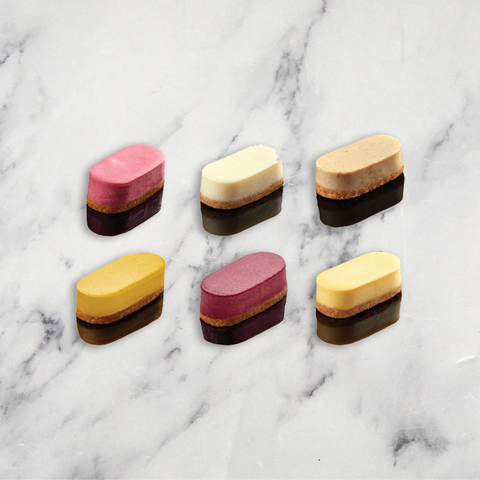Assorted Mini Cheesecakes, from Frozen, x 36 Town & Country Fine Foods Ltd MIN-CHEES-110523-148