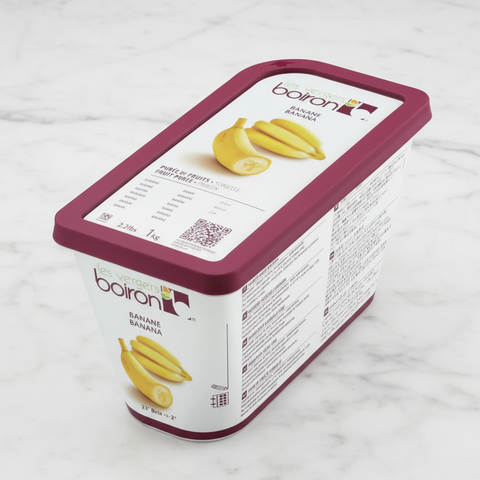 Banana Puree, Boiron, Frozen, 1kg European Salad Company Limited 6Q-66IM-XOA4