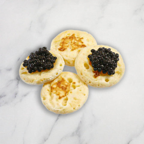 Bite Sized Blinis, from Frozen, x 45