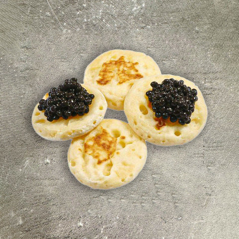 Bite Sized Blinis, from Frozen, x 45