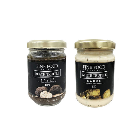 White & Black Truffle Sauces, 2 x 180g ElleEsse SRL TRUF-TRPR-0000882-149