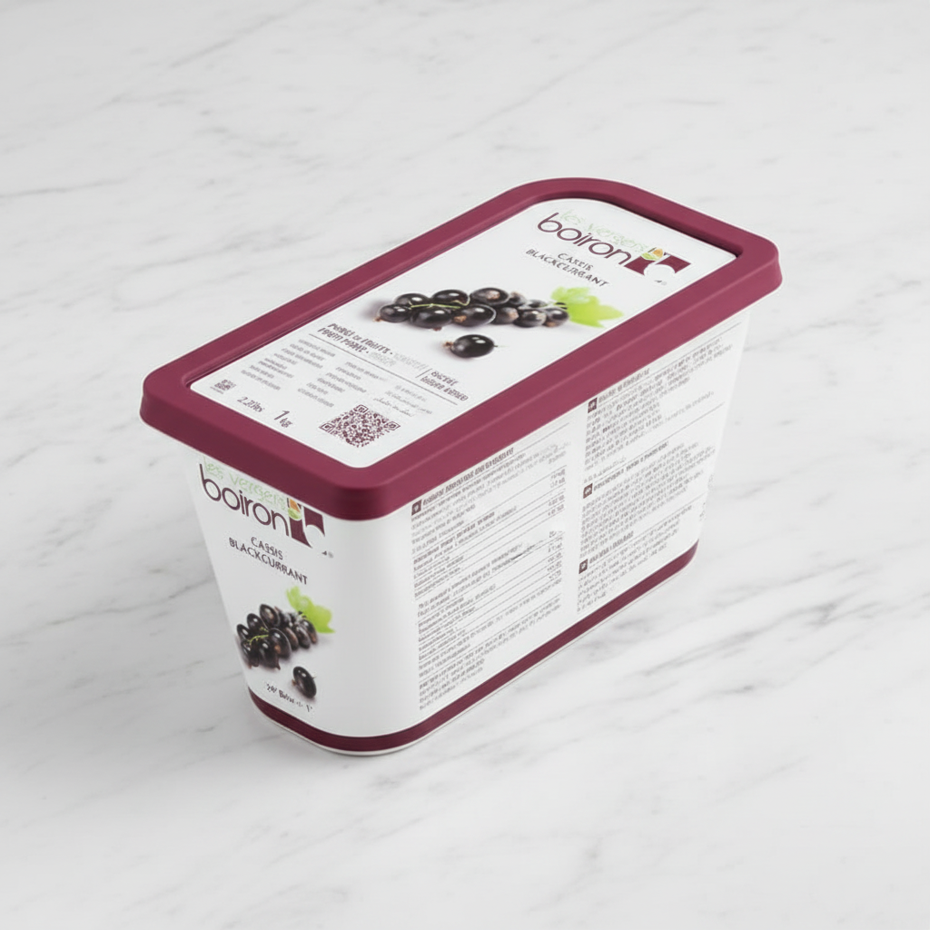 Blackcurrant Puree, Boiron, Frozen, 1kg