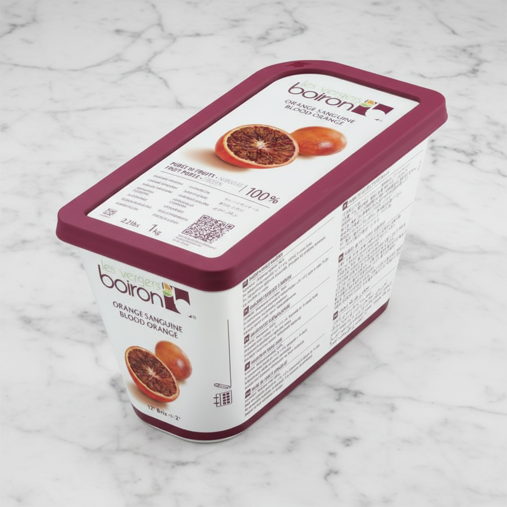 Blood Orange Puree, Boiron, Frozen, 1kg