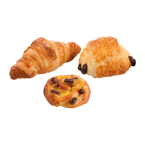 Mini Mixed French Pastries, Bake From Frozen, 45 of Each, 30-35g Ritter Courivaud Ltd BAKE-FRSP- 0002674-148-1