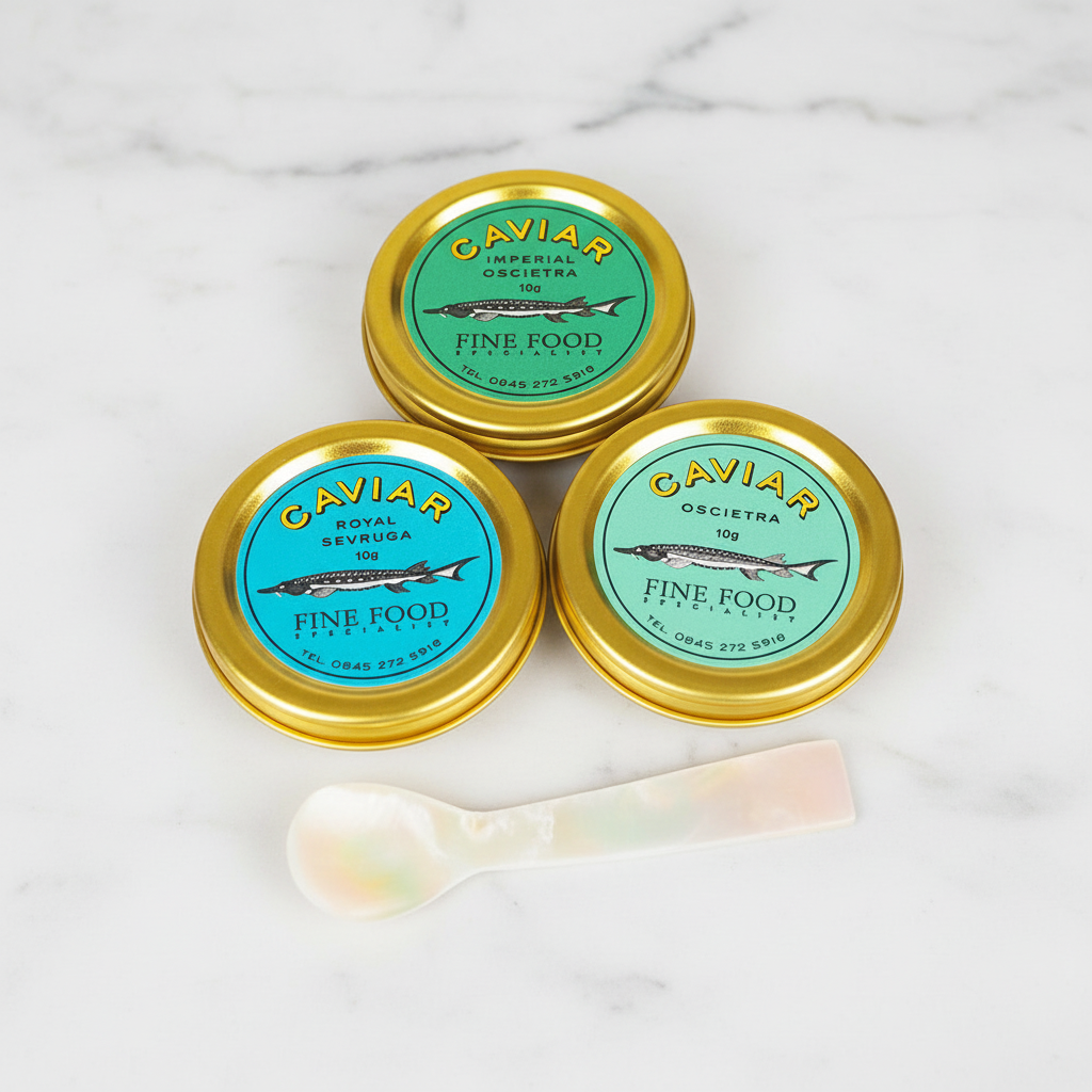 Fine Food Specialist Caviar Taster Set 3 x