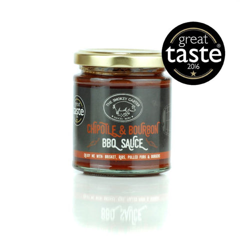 Chipotle & Bourbon BBQ Sauce, 200g The Smokey Carter LARD-SPSN-BBQ-00801-149