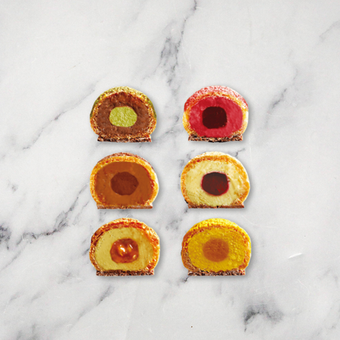 Handcrafted Mixed Flavour ChouChous, from Frozen, x 42 Town & Country Fine Foods Ltd CHOU-170523-148