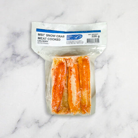 Combo Snow Crab Meat (Leg &Body), Cooked