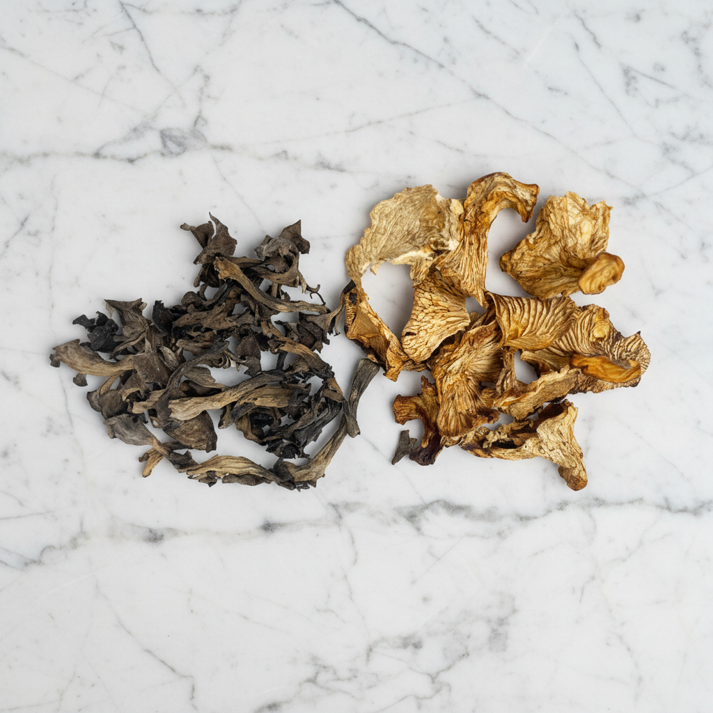 Dried Trompette & Girolle Mix