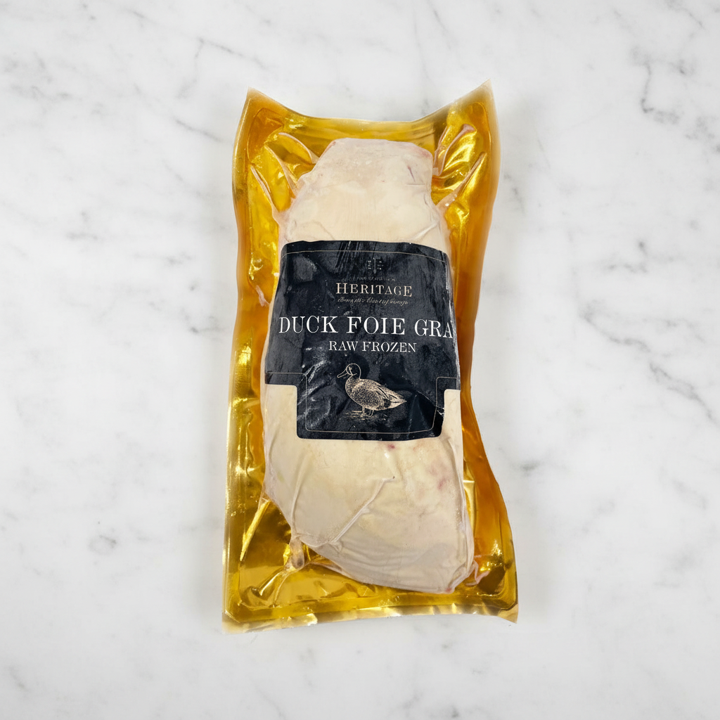 Duck Foie Gras Deveined Frozen +