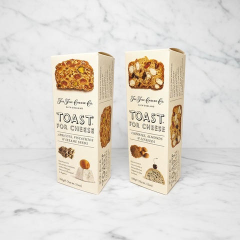 Duo of Cherry & Apricot Toast For Cheese fine food specialist