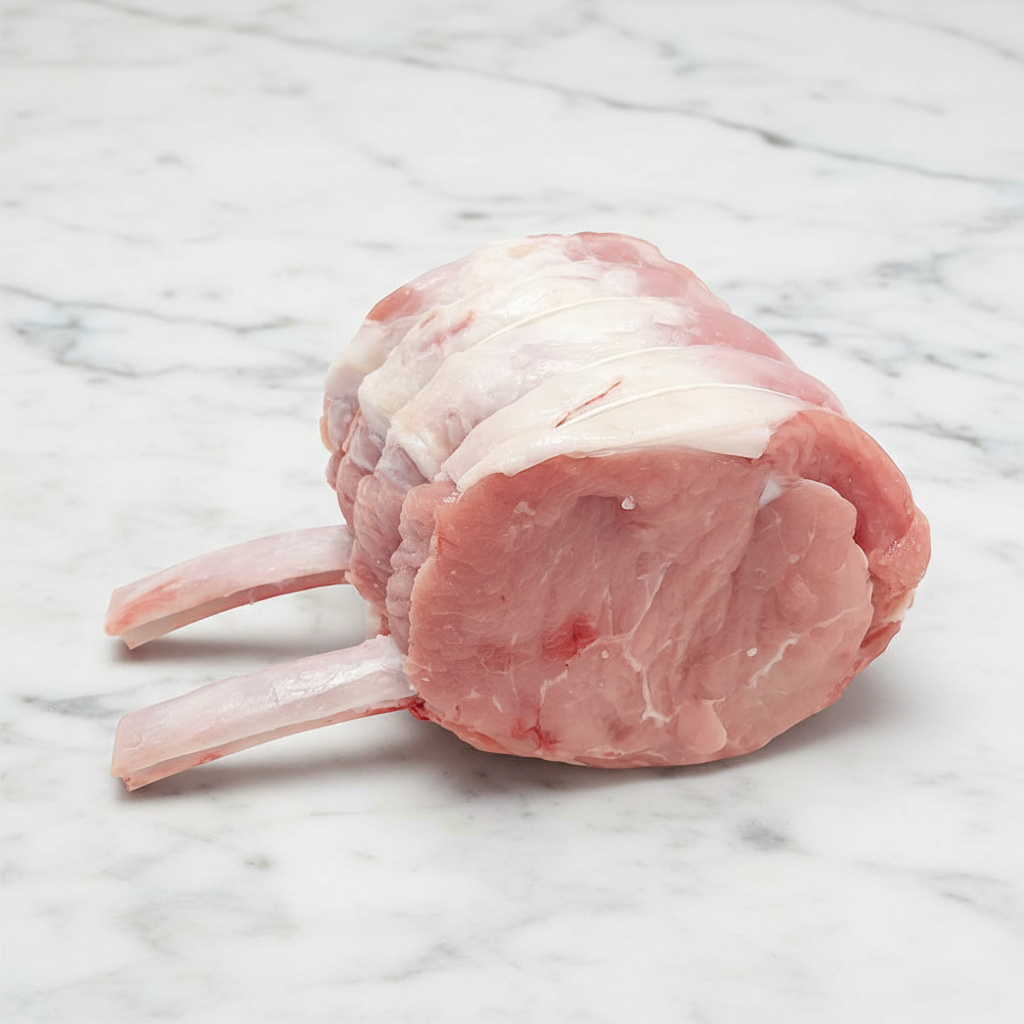 Dutch Milk Fed French Trimmed Veal Rack 2 Bone Fresh +
