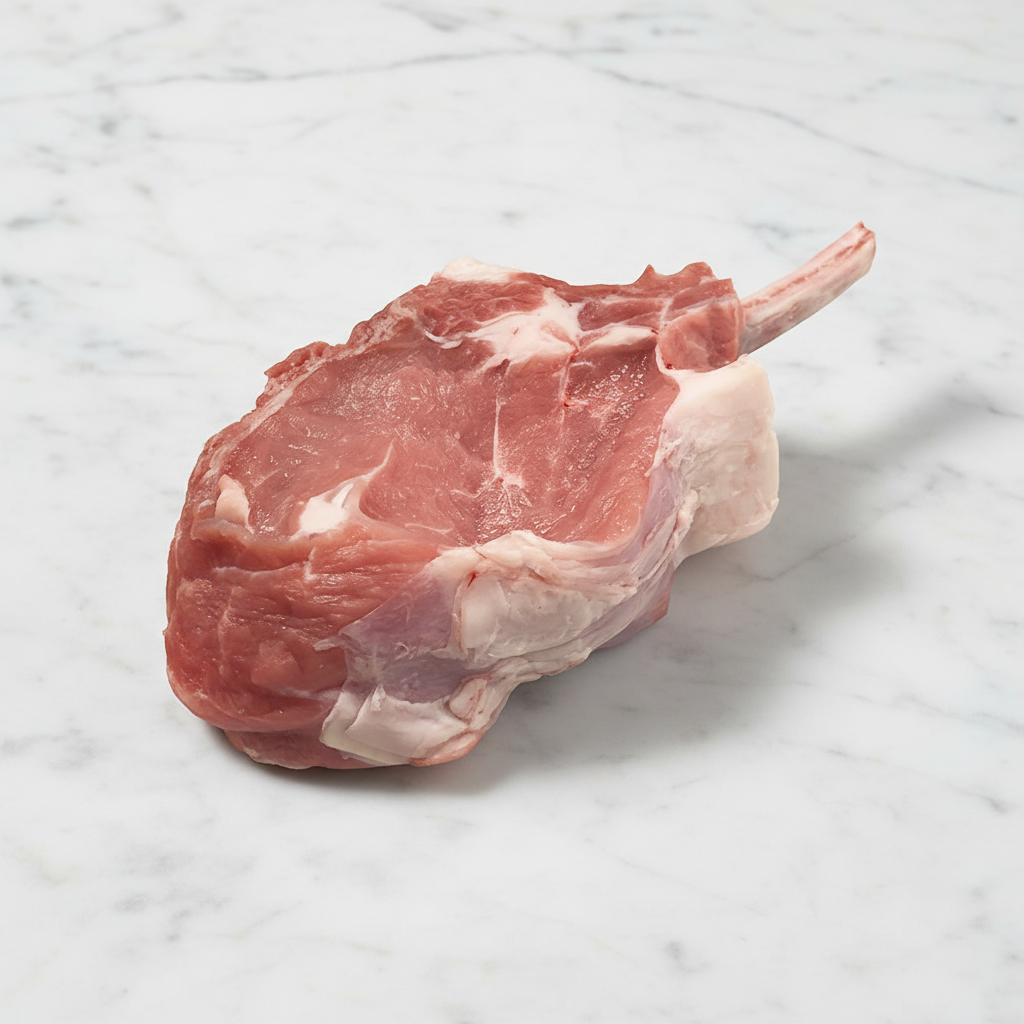 Dutch Milk Fed Veal Cutlets French Trimmed Fresh 2 x +