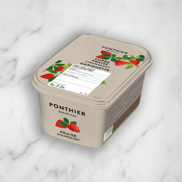 Gariguette Strawberry Puree Ponthier Frozen