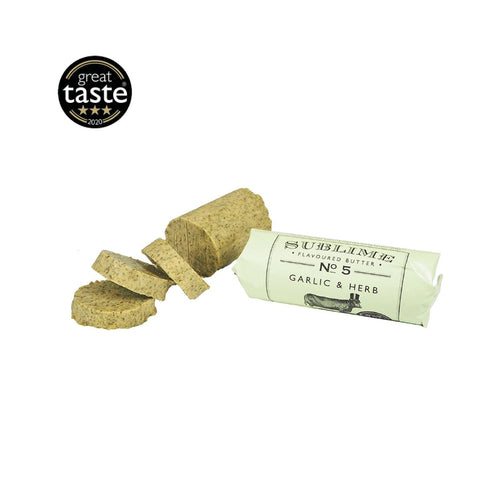 Garlic & Herb Butter, from Frozen, 2 x 90g Sublime Butter Ltd GRGR-DAIR-0002207-147