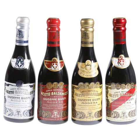 Giuseppe Giusti Balsamic Set, 4 x 250ml La Credenza Ltd SPVI-BAVI-0001454-149