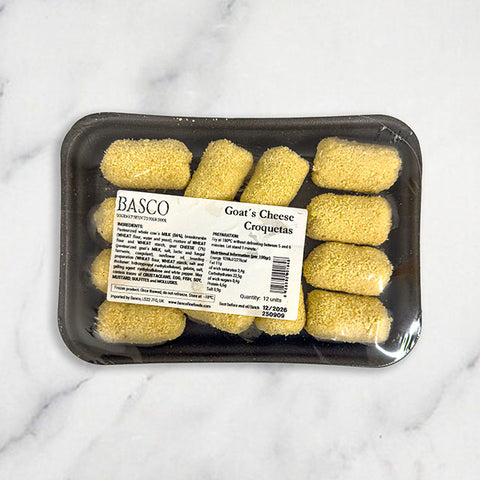 Handmade Goat's Cheese Croquettes, Frozen, 12 Pieces, +/-500g