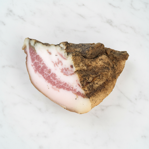 Guanciale Cured Pork Cheek, Half, +/-650g La Credenza Ltd ITSP-CHAR-0002328-147-750G