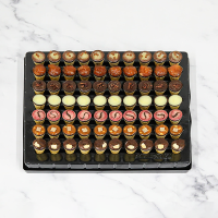 Handcrafted Mixed Flavour Chocolate Canape Cones, from Frozen, 10 x 7 Flavours