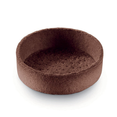 Chocolate Tart Shells, Round, Large (70mm) x 12 Classic Fine Foods UK Ltd G1-QPFB-7QYJ