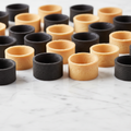 Mini Savoury & Charcoal Tartlet Shells, x 24 of each colour Classic Fine Foods UK Ltd BAKE-CAN-002205-149