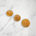 Mini Canape Sesame Burger Buns (3-4cm), from Frozen, x 50 MILLERS Millers Bespoke Bakery Ltd BAKE-SPBU-00220403-148