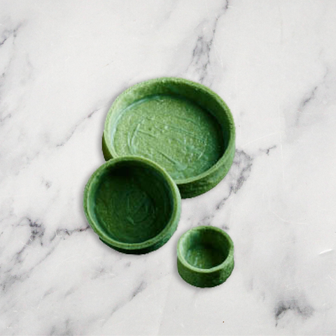 Mini Green Tea Tart Shells, (35mm) x 42 Town & Country Fine Foods Ltd MIN-TEA-300523-149