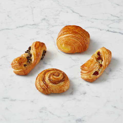 Mixed Mini Pastries, Bake From Frozen, 35 x 4 Flavours x 28-40g fine food specialist