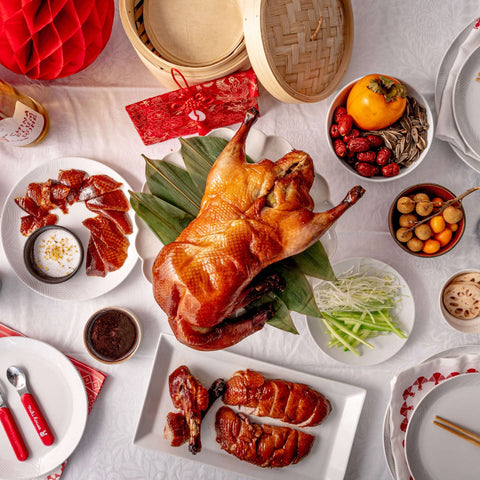 Crispy Peking Duck & Spring Roll Family Box, Frozen Celeplate CRI-DUC-2501-148