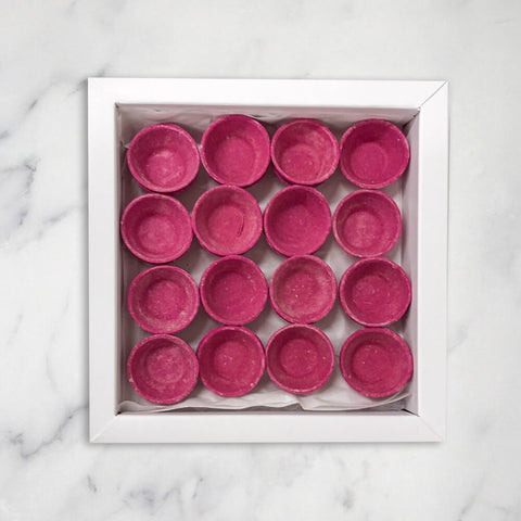 Pop Fuchsia Canape Shells, (40mm) x 30