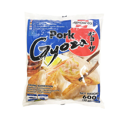 Pork Gyozas, Frozen, 2 x 600g Net (60 gyozas) Tazaki Foods Ltd D2-D8LK-Y4ZR